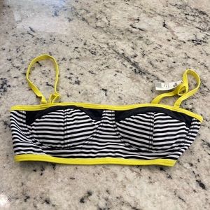 Capri Charlotte Russe Swimsuit Top Size L